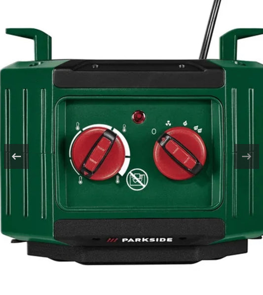 Parkside 2000W Seramik Fanlı Isıtıcı